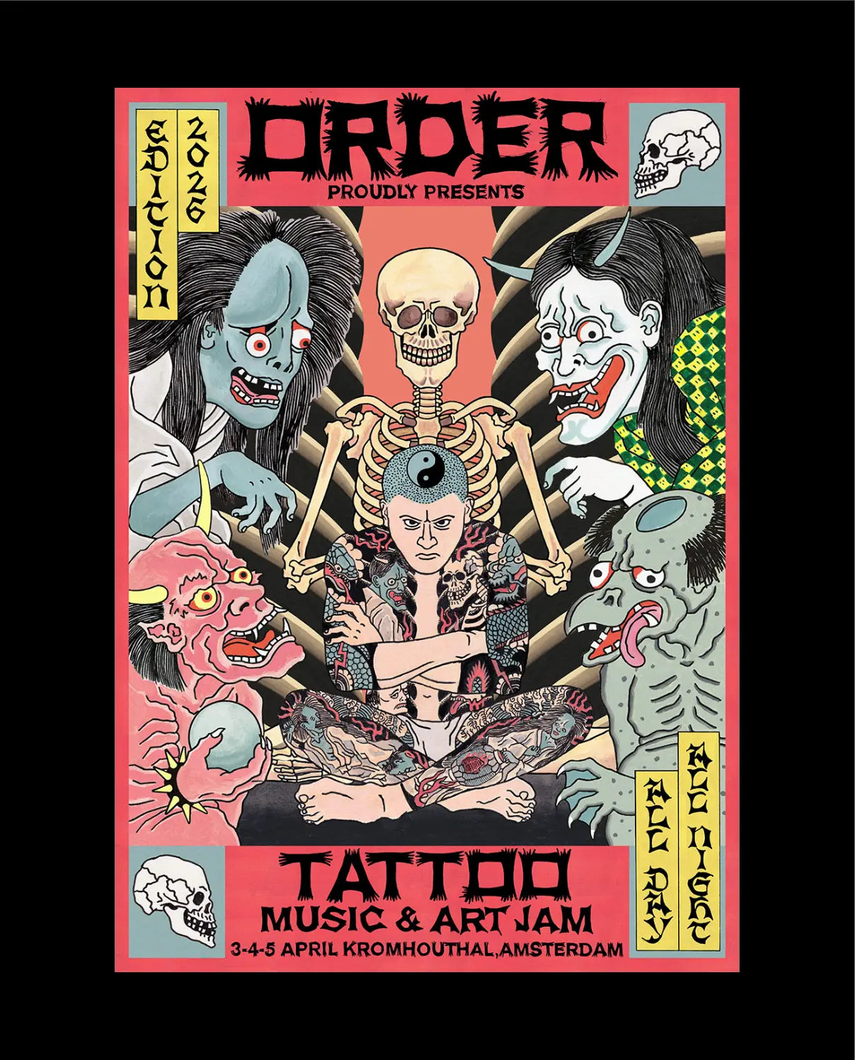 Order Tattoo, Music & Art Jam 2026 Patta