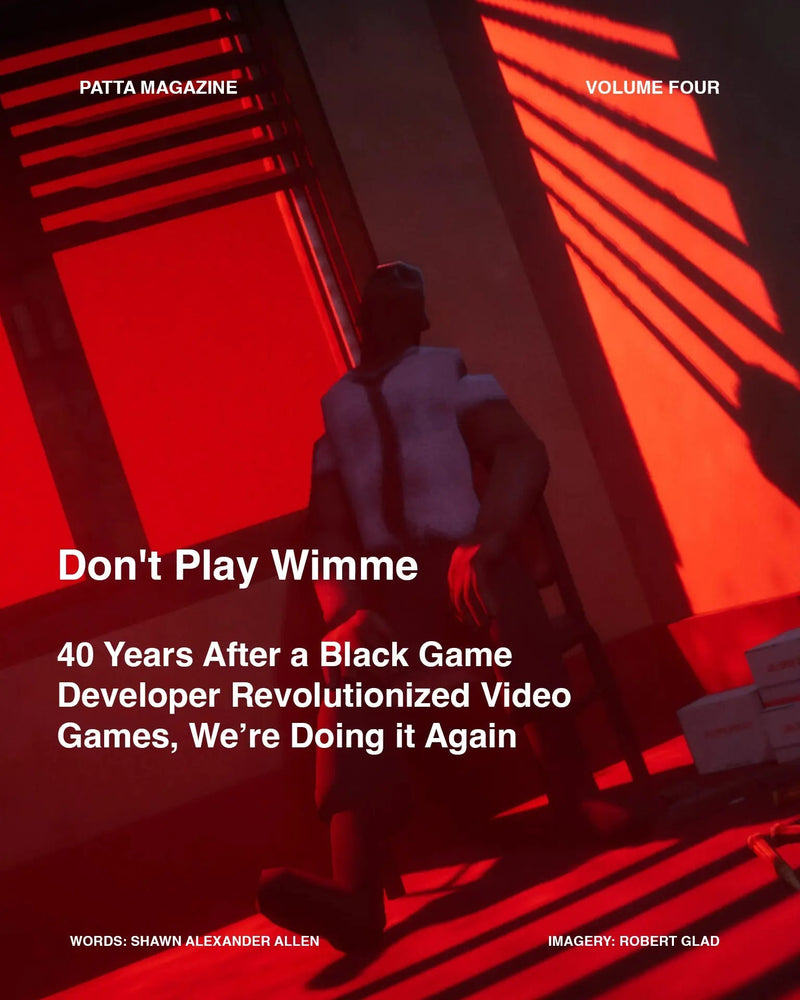 Shawn Alexander Allen for Patta Magazine - Patta