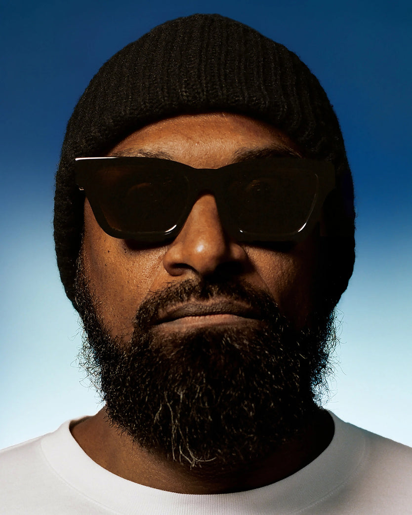 Patta Gold Stamp Sunglasses (Black) Patta