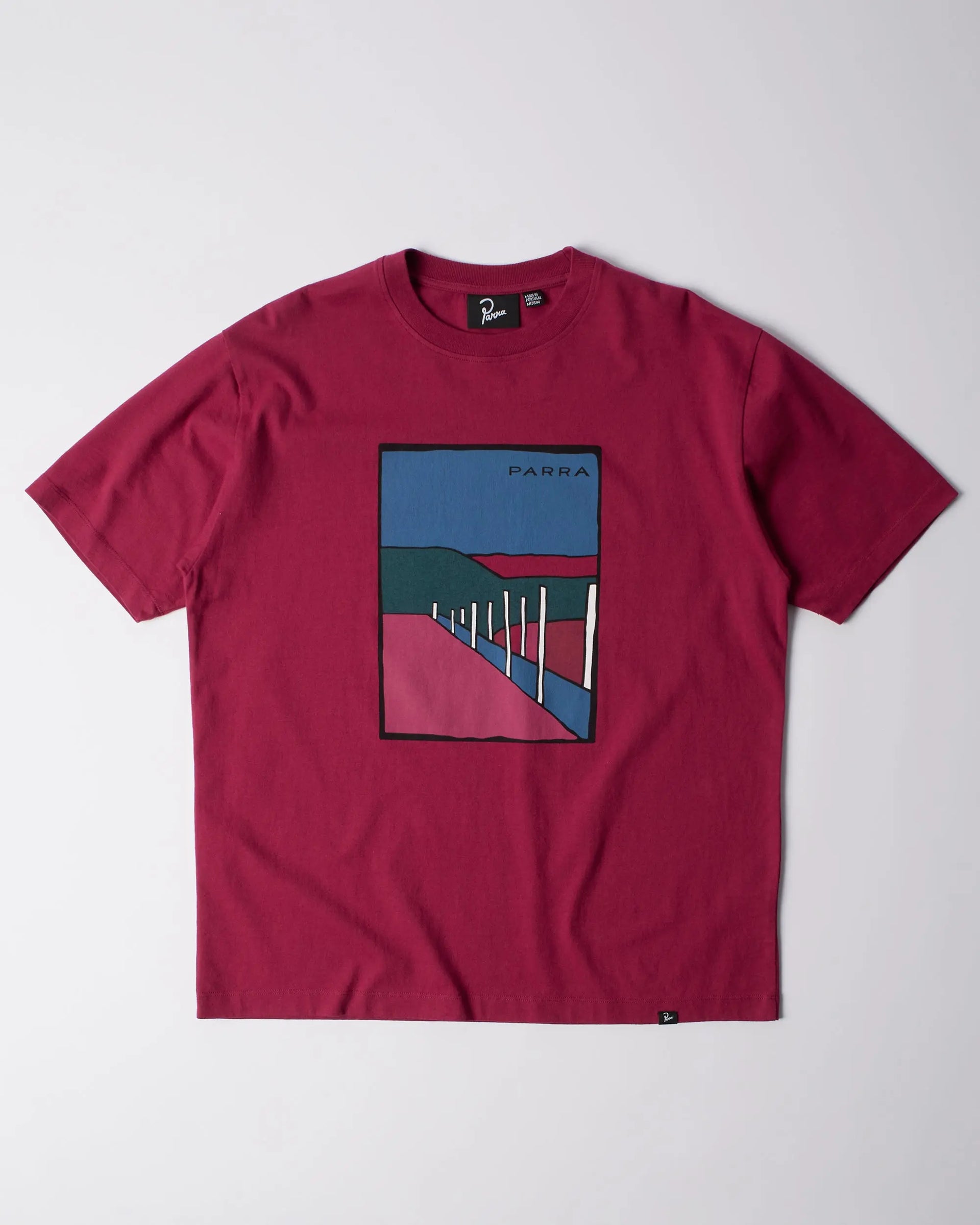 ByPara Beach Parking T-shirt (Raspberry) ByParra