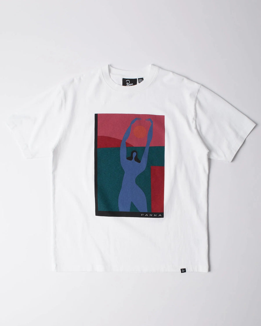 By Parra Protect the sun t-shirt (White) ByParra