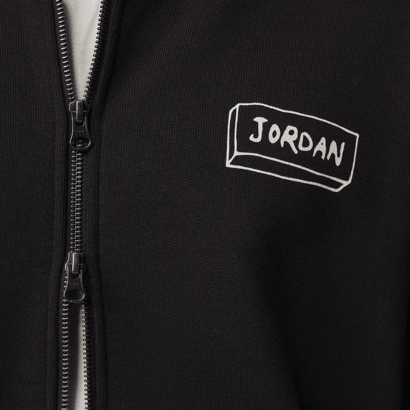 Jordan x Union x Fragment ''Chalk'' Double Zip Hoodie (Black/Sail) Jordan