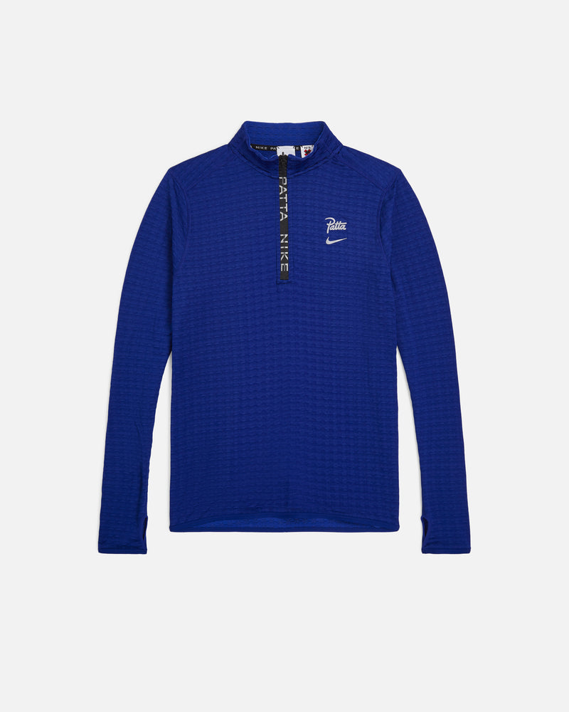 Nike x Patta Running Team Half-Zip Longsleeve (Deep Royal Blue)