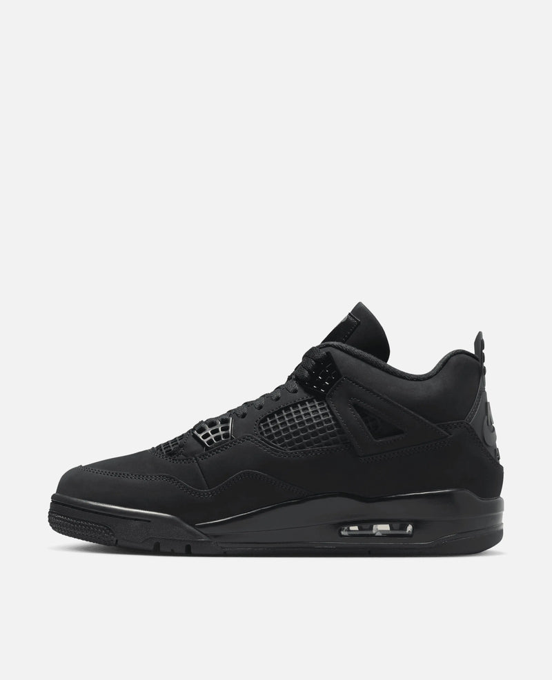 Nike Air Jordan 4 Retro (Black/Black-LT Graphite) Nike
