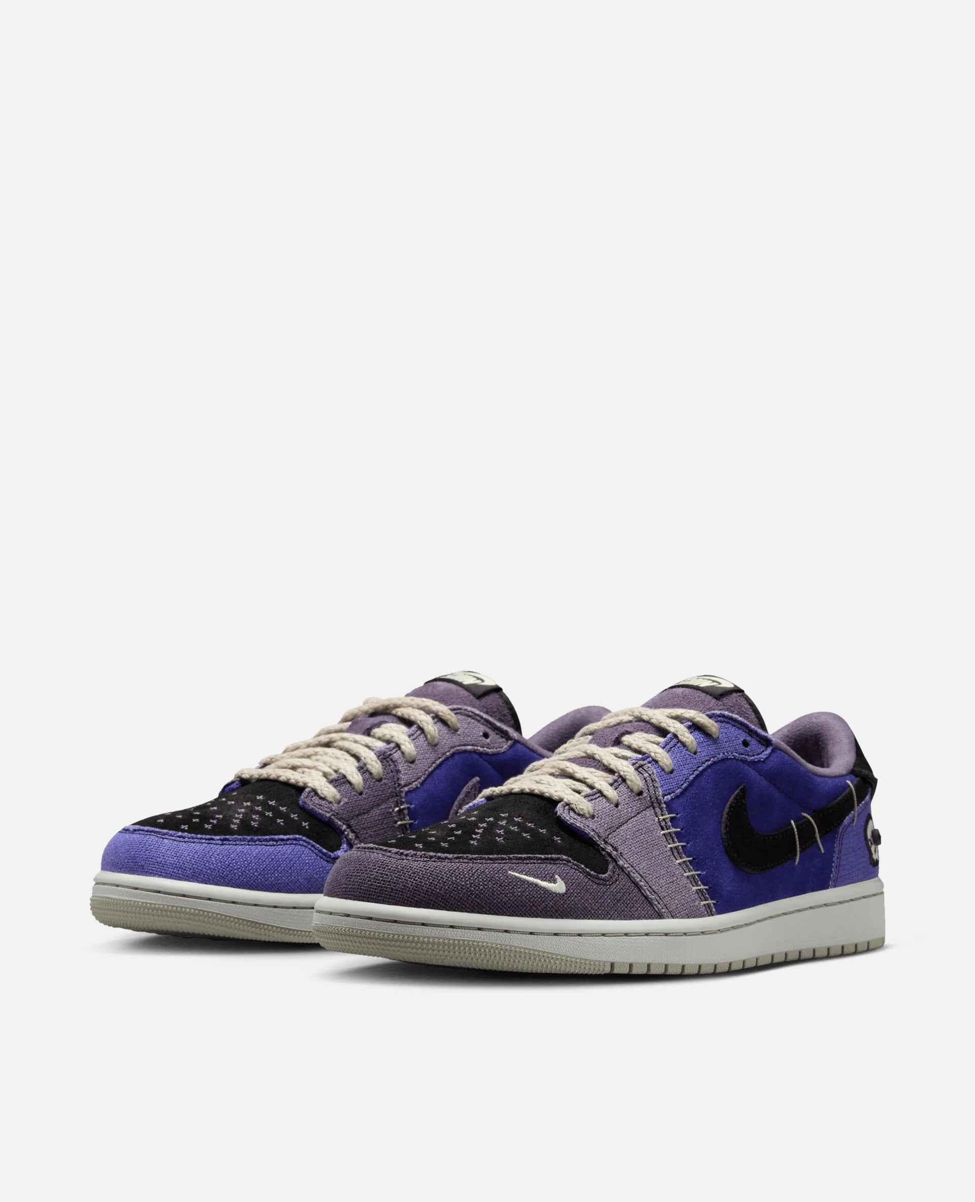 Air Jordan 1 Retro Low (Regency Purple/Vapor Green-Black) Nike