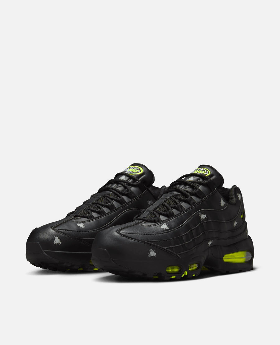 Nike Air Max 95 Premium (Black/Neon Yellow-Black-MTLC Dark Grey) Nike