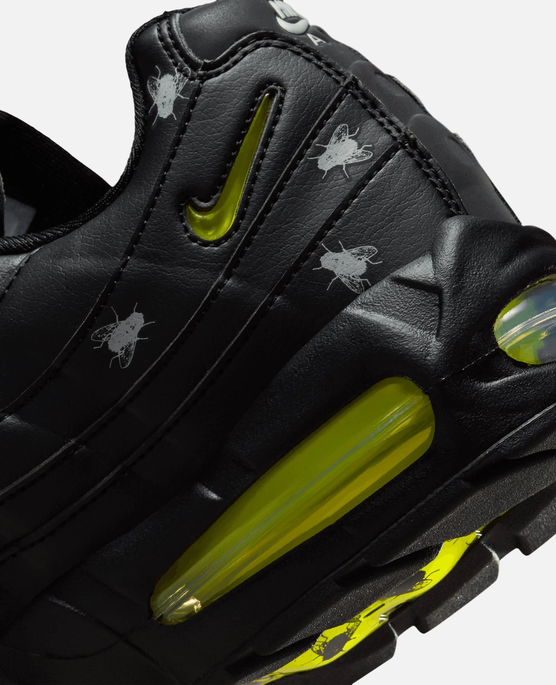 Nike Air Max 95 Premium (Black/Neon Yellow-Black-MTLC Dark Grey) Nike