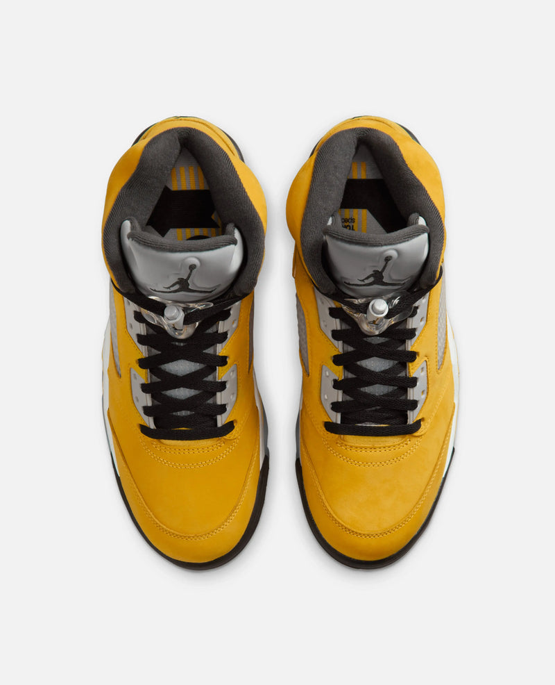 Air Jordan 5 Retro "Varsity Maize and Wolf Grey" (Yellow/Multi-Color) Nike