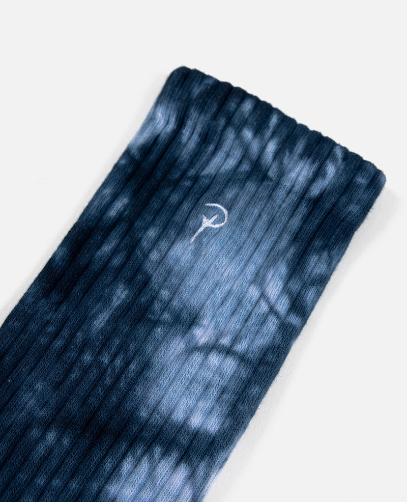 Patta Batik Sports Socks (Estate Blue / White) Patta