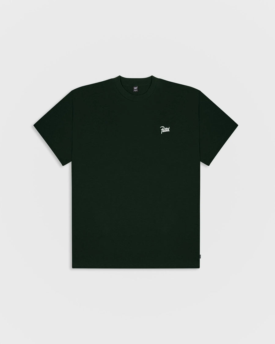 Patta Script Logo T-Shirt (Pine Grove) Patta