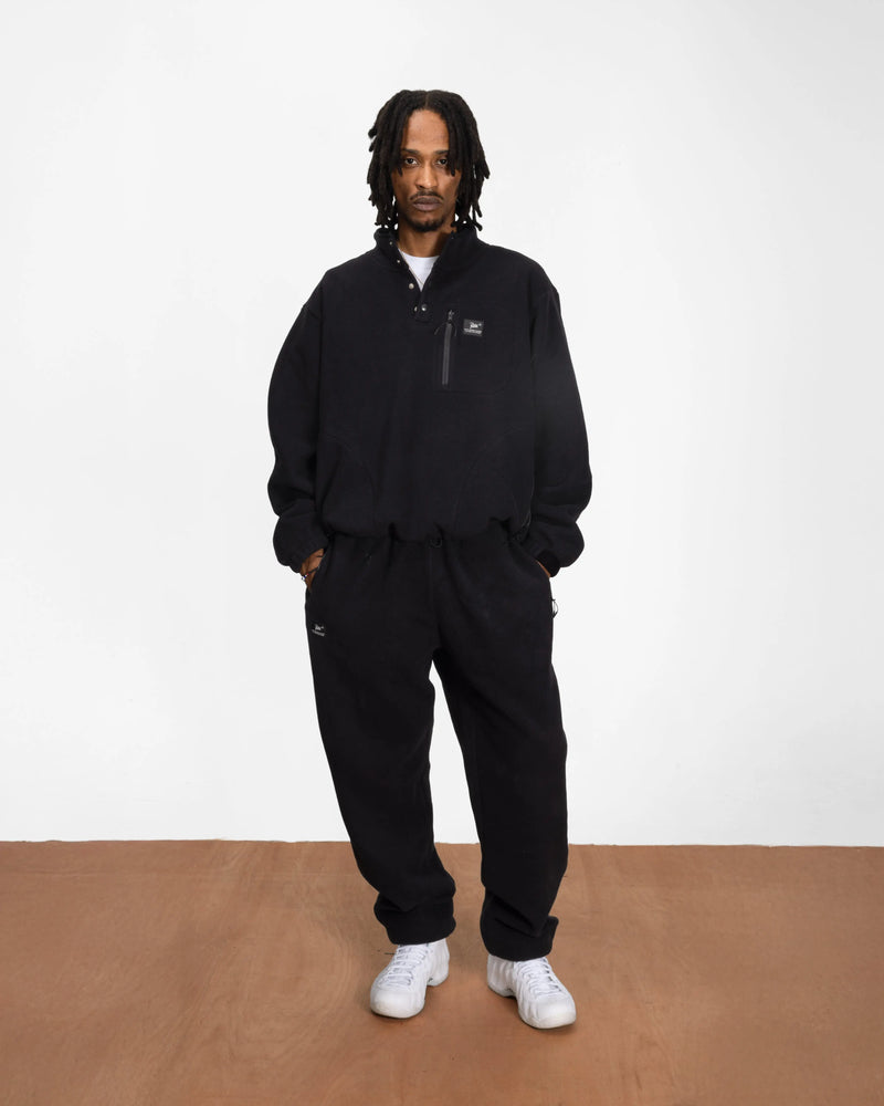 Patta Sherpa Fleece Pants (Black) Patta