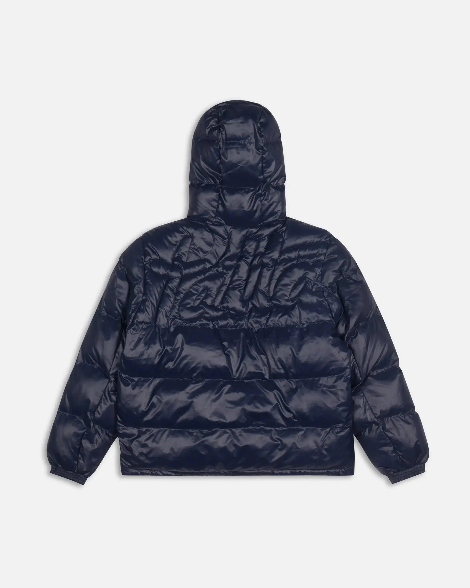 Patta Quilted Script Logo Puffer Jacket (Parisian Night ) Patta