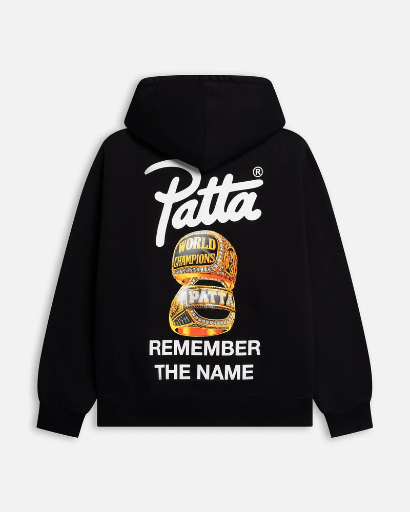 Patta Kids Championship Hooded Sweater (Black) Patta