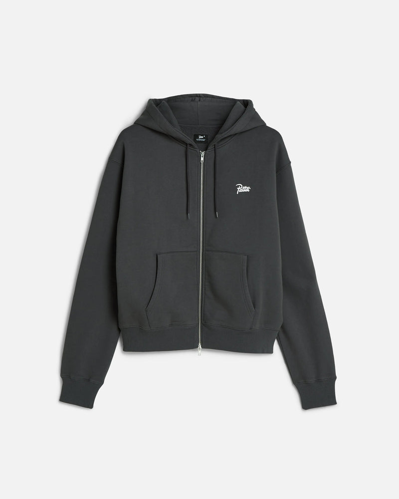 Patta Classic Zip-Up Hooded Sweater (Forged Iron) Patta