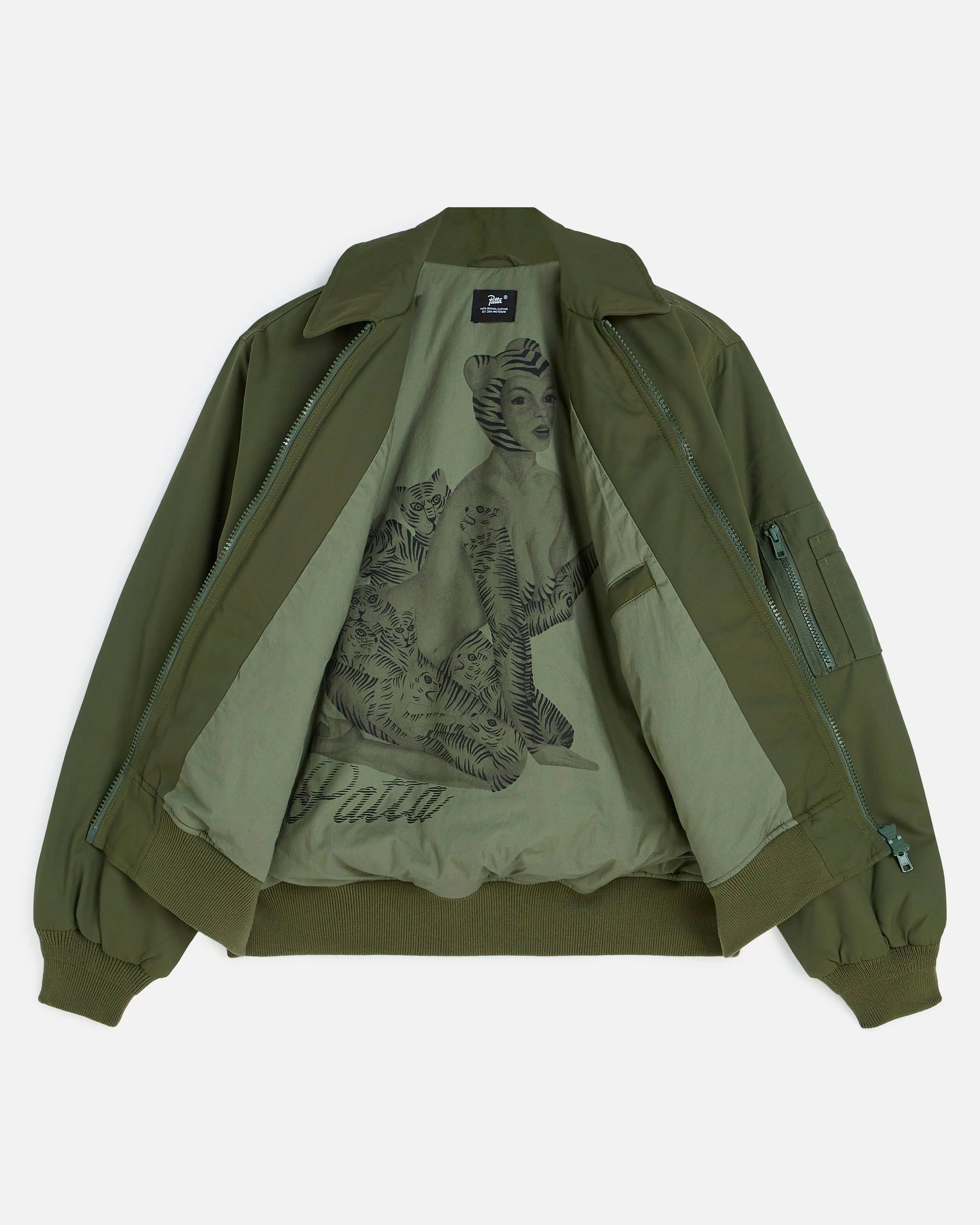 Patta Jet Bomber Jacket (Deep Depths) Patta