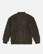 Patta Fringed Knitted Cardigan (Moonless Night) Patta