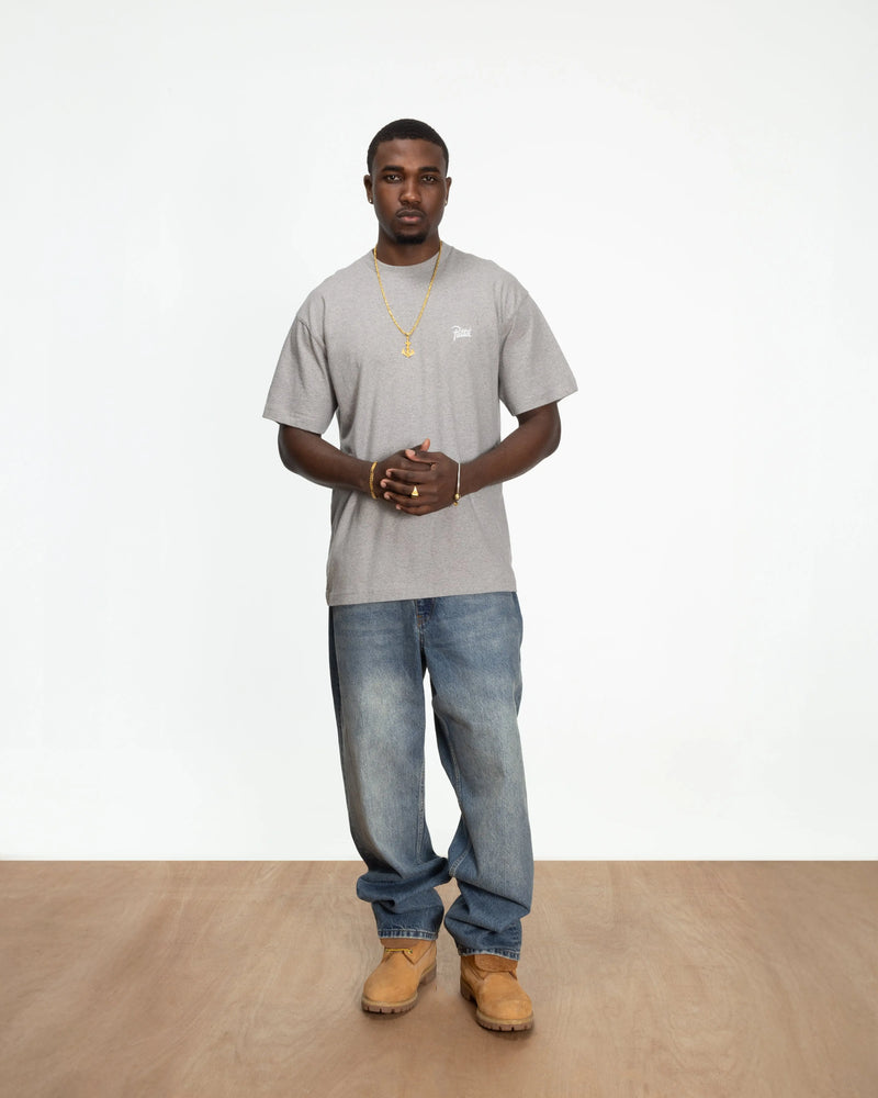 Patta Protect Yourself T-Shirt (Melange Grey) Patta