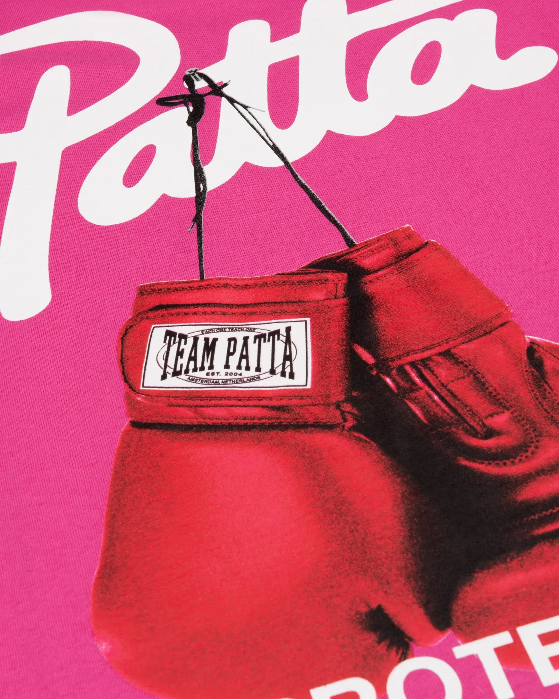 Patta Protect Yourself T-Shirt (Ibis Rose) Patta