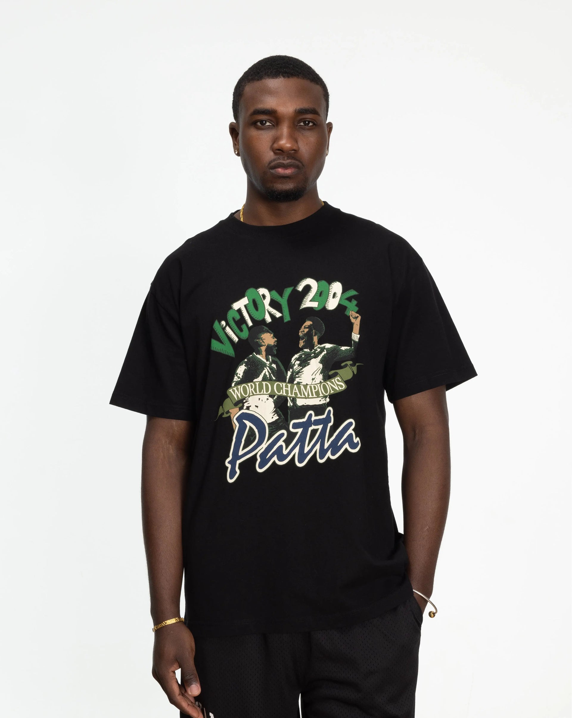Patta Victory T-Shirt (Black) Patta