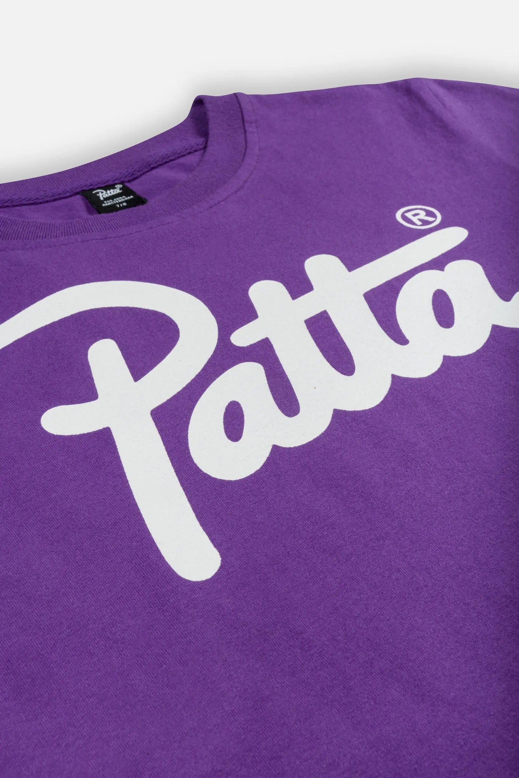 Patta Kids Script Logo T-Shirt (Picasso Lily) Patta
