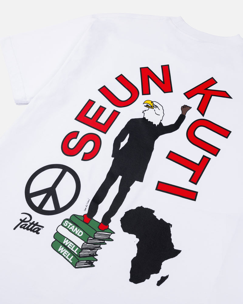 Patta Soundsystem x Seun Kuti T-Shirt (White)