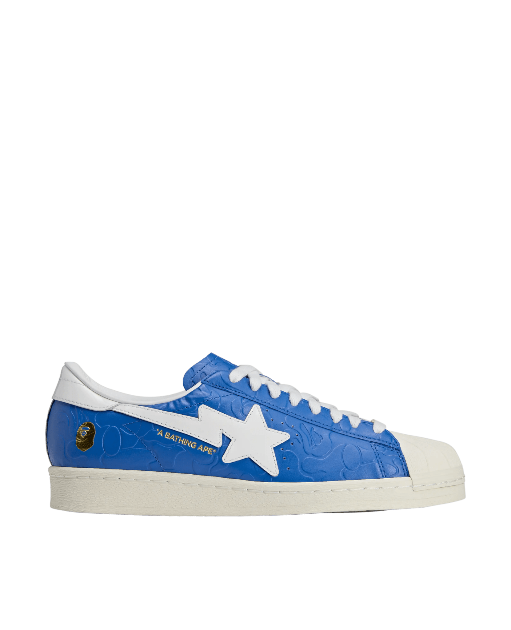 adidas Superstar V x Bape 'Blue' - Patta