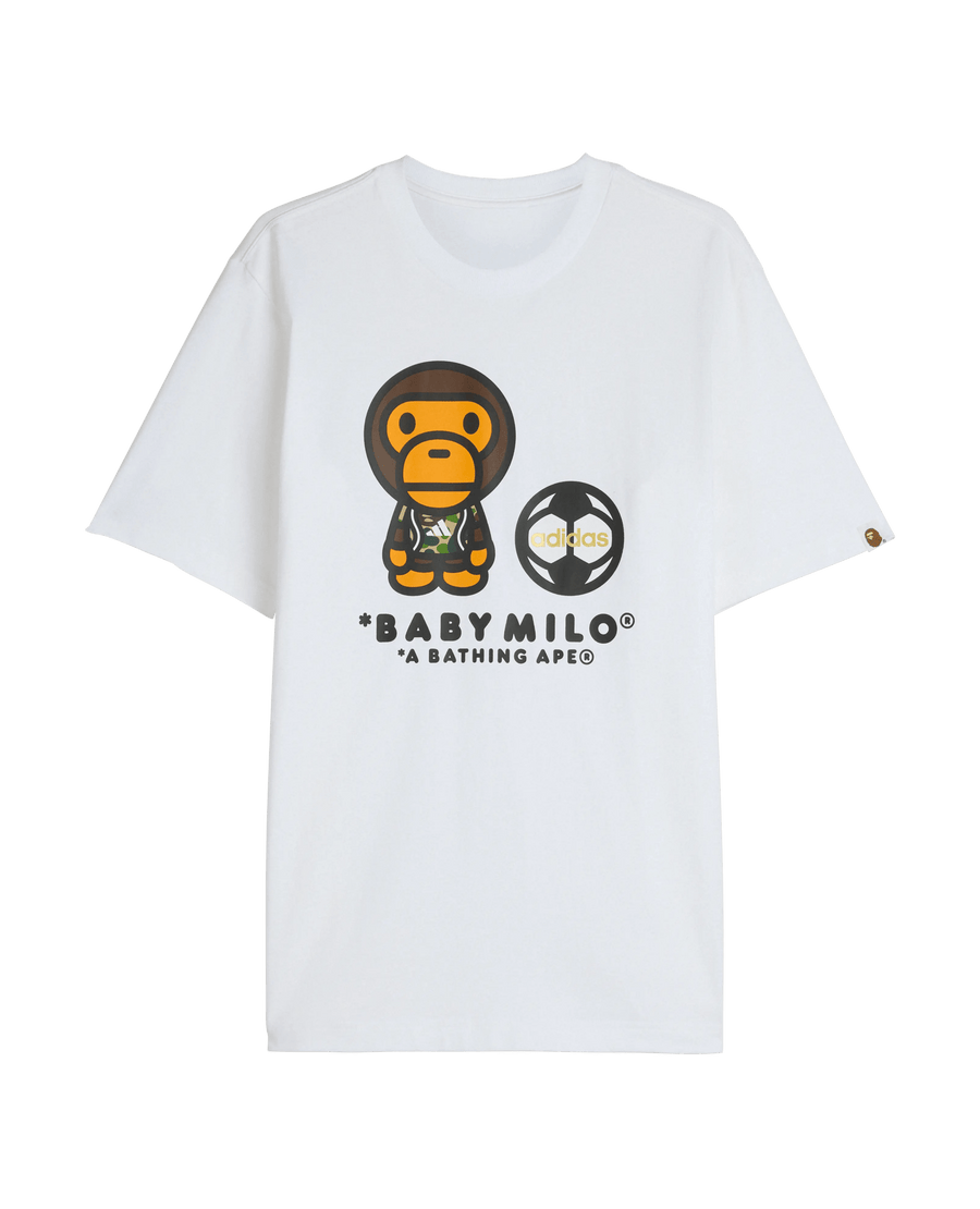 adidas x Bape SSL Milo T (White) - Patta