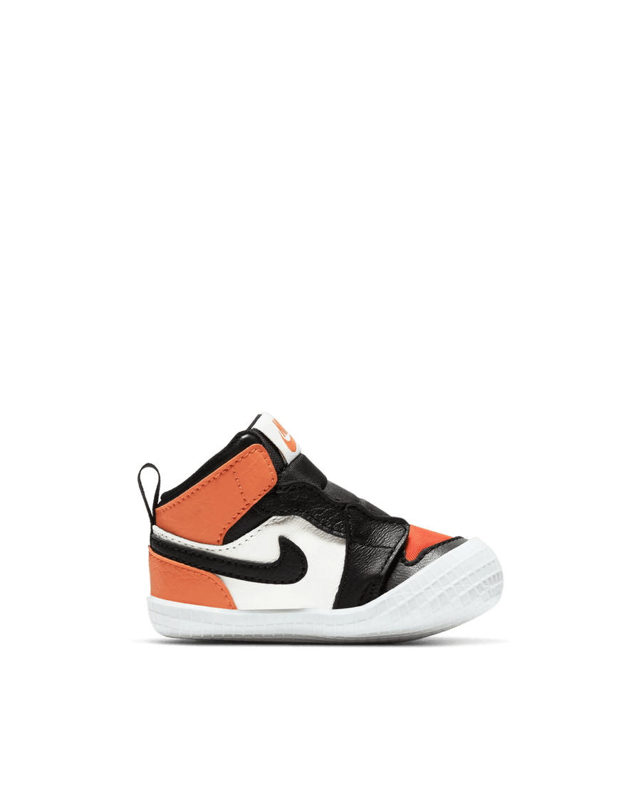 Nike Jordan 1 Crib Bootie (Sail/Black - Starfish) - Patta