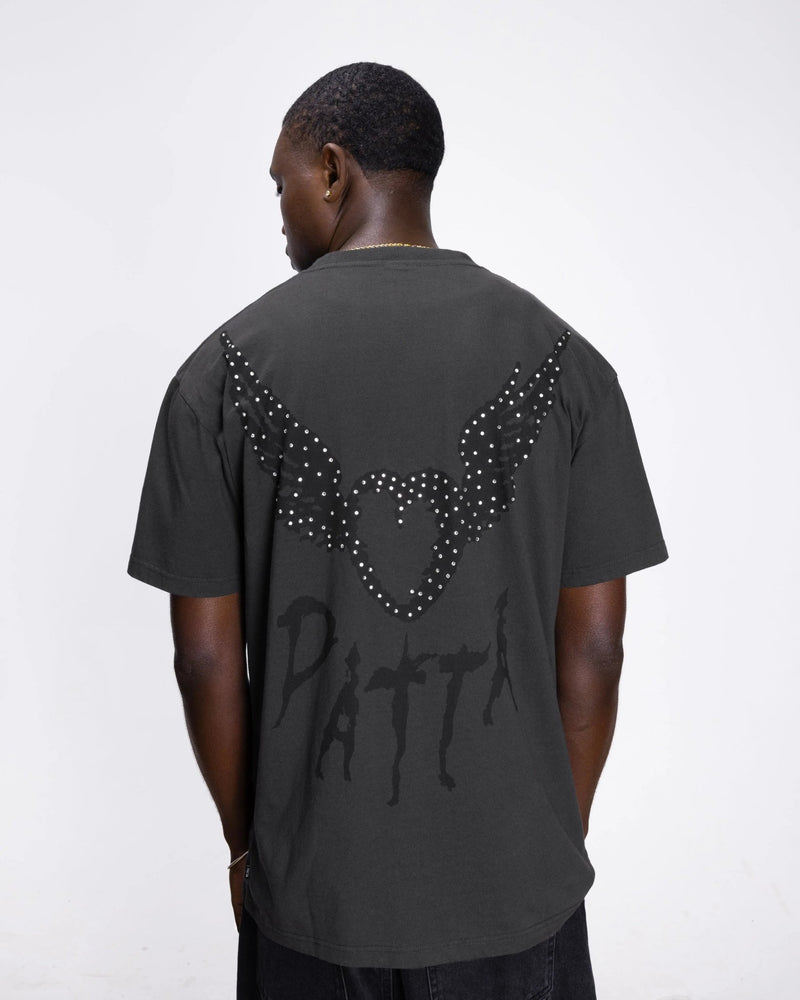 Patta Angelwings T-Shirt (Moonless Night) - Patta