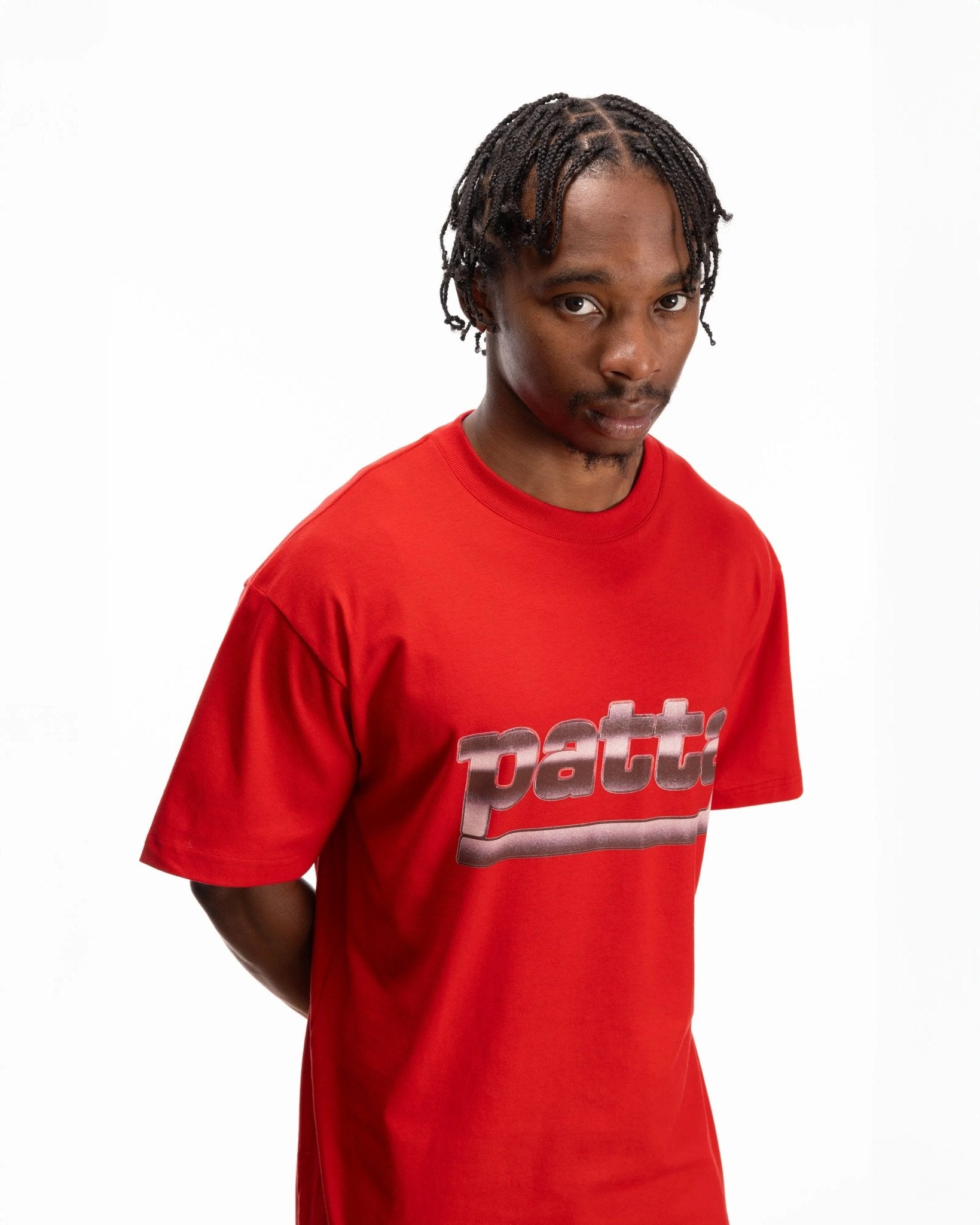 Patta Metal T-Shirt (Haute Red) - Patta