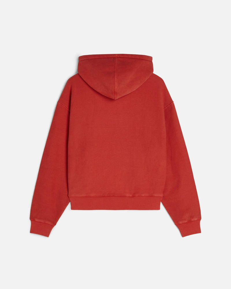 Patta Washed Classic Hooded Sweater (Haute Red) - Patta