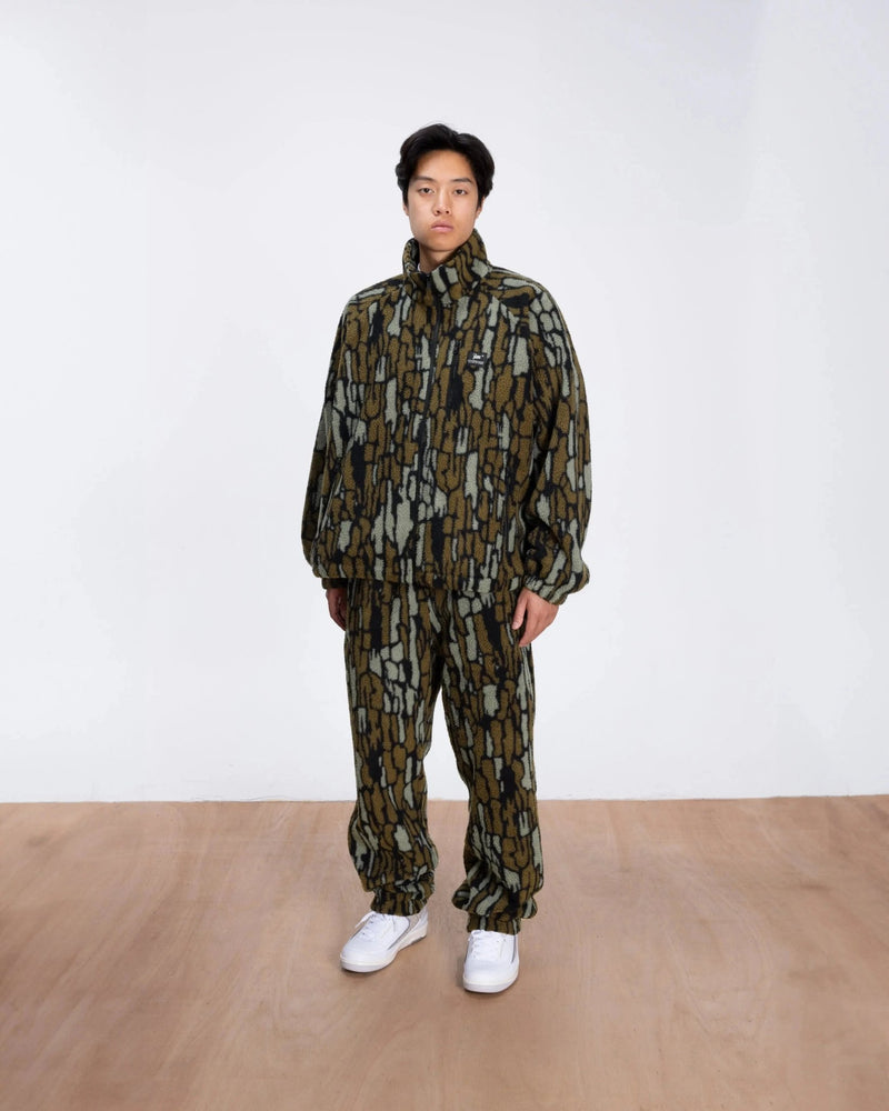 Patta Woodie Fleece Pants (Slate Black) - Patta