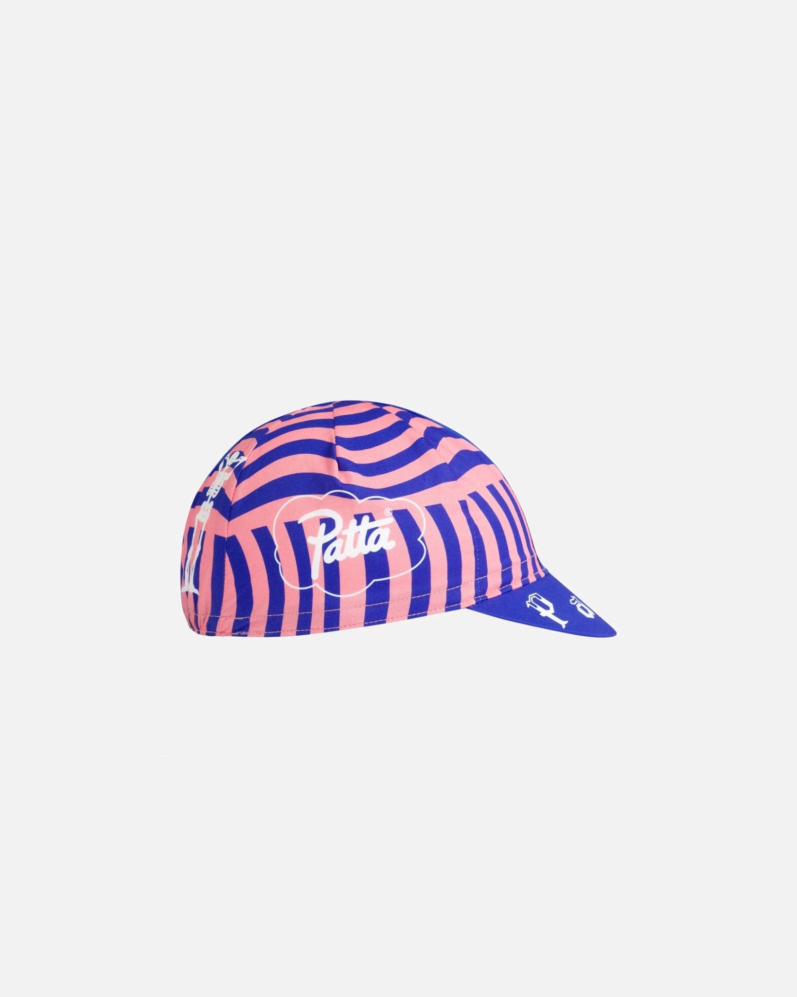 Patta x Rapha Cap II (Flamingo Pink/Royal Blue) - Patta
