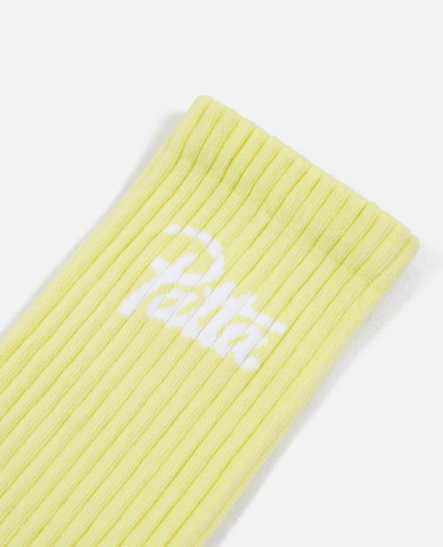 Patta Basic Sports Socks (Wax Yellow) Patta